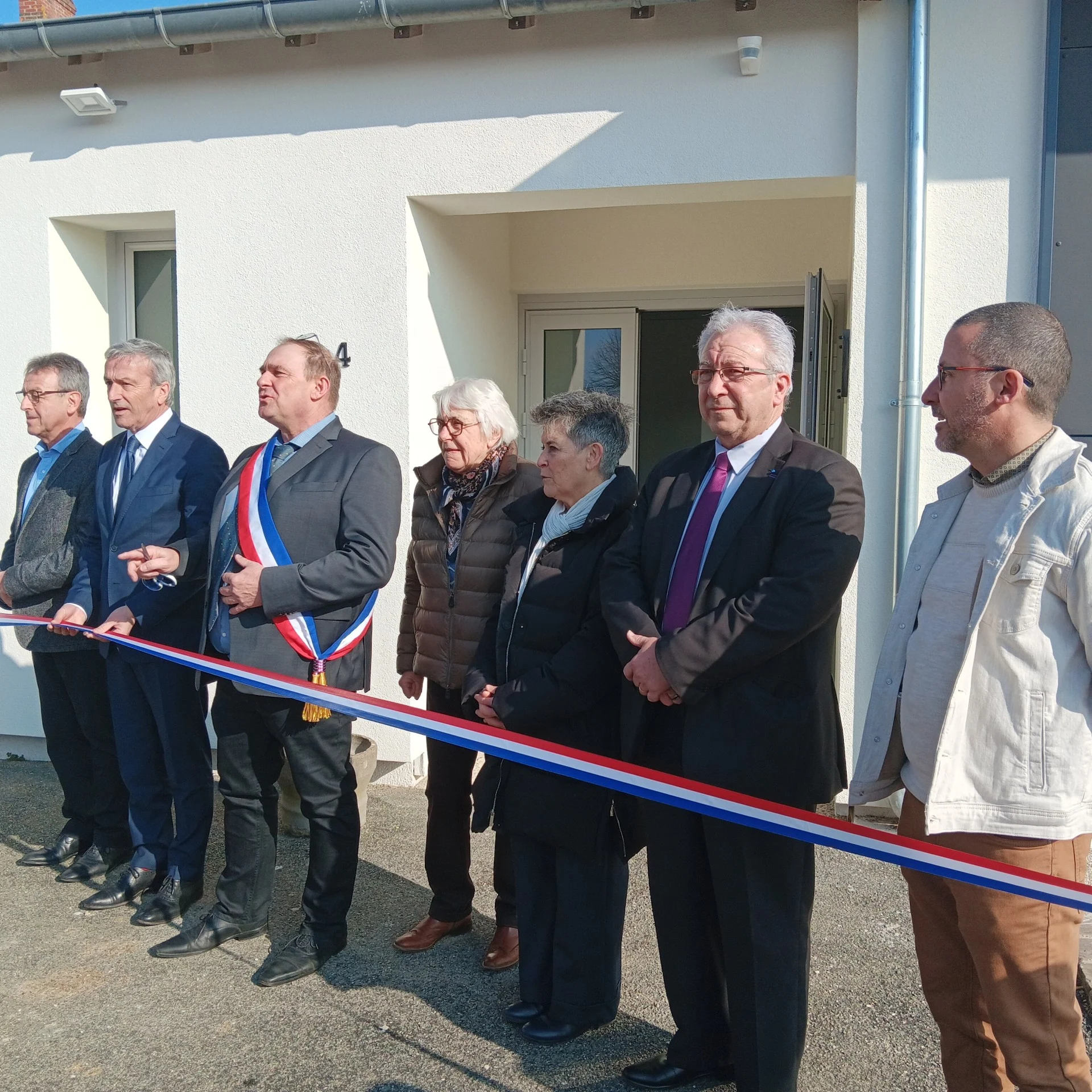 Inauguration de la salle des fêtes