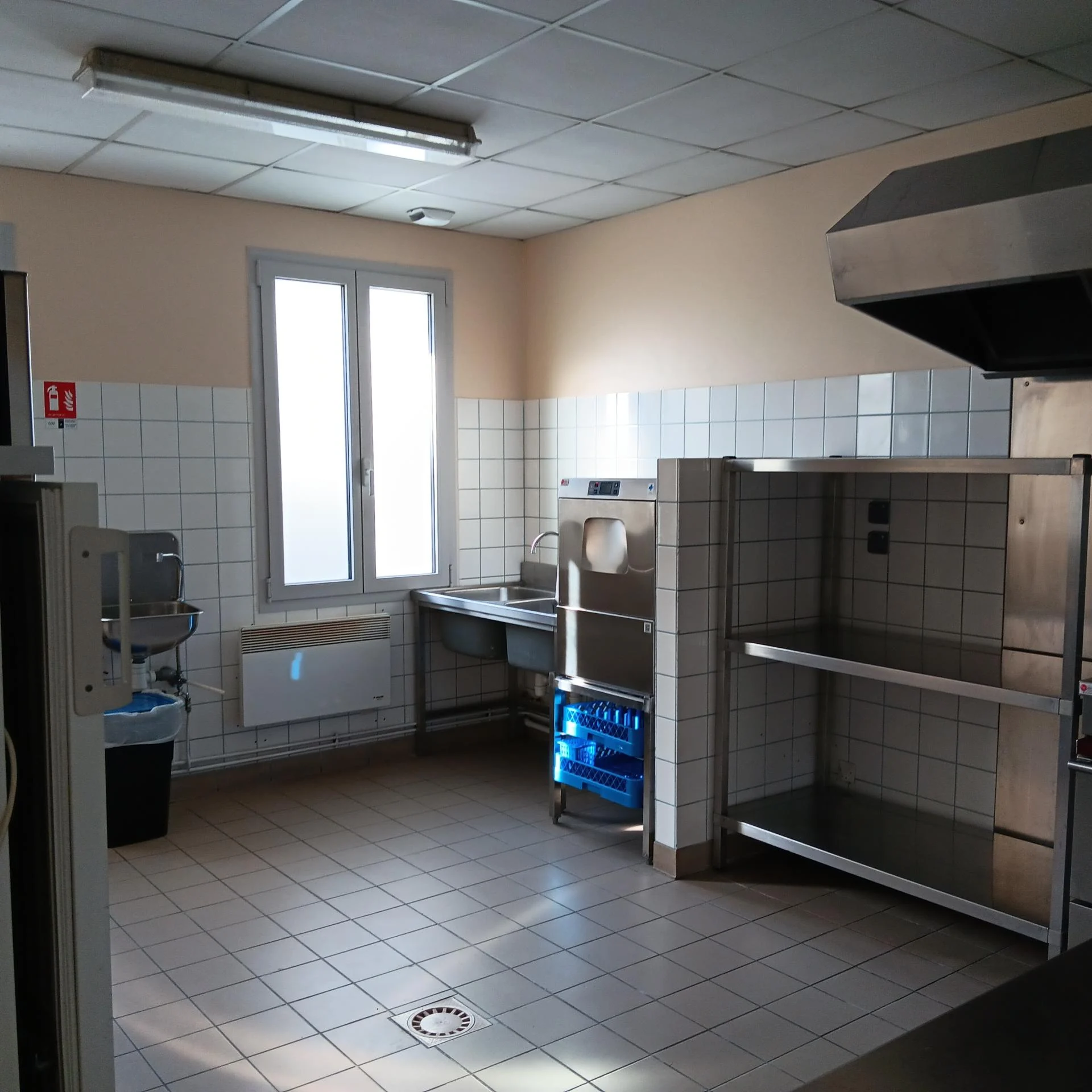 Salle de réchauffe